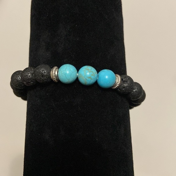 Handmade elastic Crystal bead bracelet choose your color - Picture 9 of 9